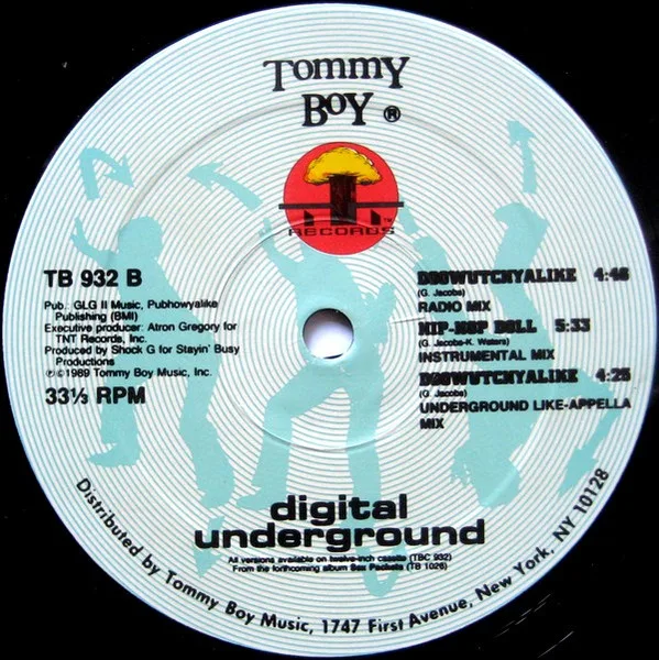 Album cover for Doowutchyalike by Digital Underground