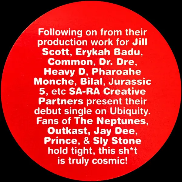 Sa-Ra Creative Partners - Double Dutch (Co Co Pops) / Death Of A Star (Supernova), Electronic, Hip Hop, Broken Beat, Contempo
