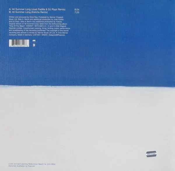 Album cover for All Summer Long by Chris Rea