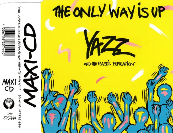 Album cover for The Only Way Is Up by Yazz And Plastic Population, The
