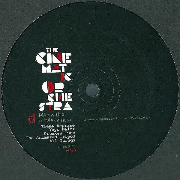 Album cover for Man With A Movie Camera by Cinematic Orchestra, The