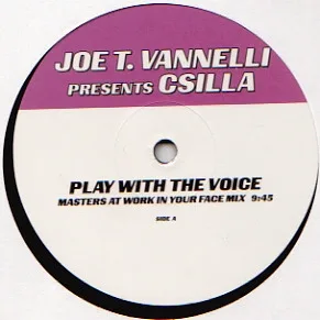 Album cover for Play With The Voice (Masters At Work Mixes) by Joe T. Vannelli