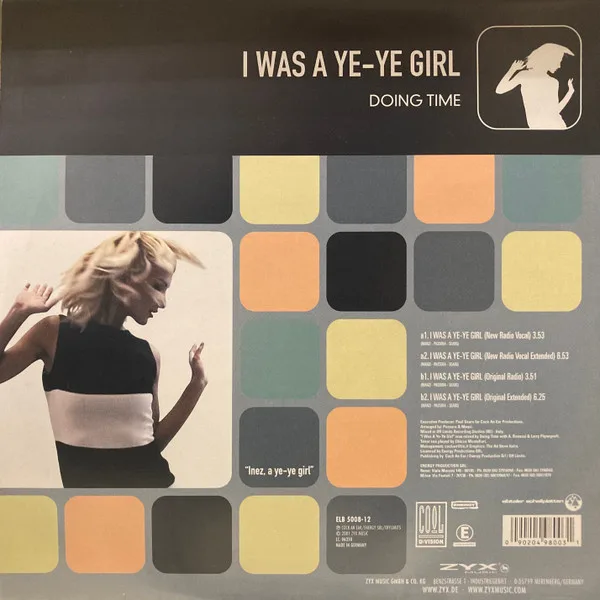Album cover for I Was A Ye-Ye Girl by Doing Time