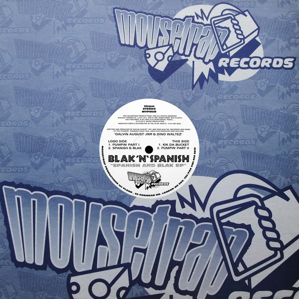 Album cover for Spanish And Blak EP by Blak 'N' Spanish