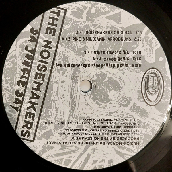 Noizmakers - Da Jungle Day, Electronic, Techno, 1996 - Stay Tuned Recordings, Germany, Vinyl 1x 12"