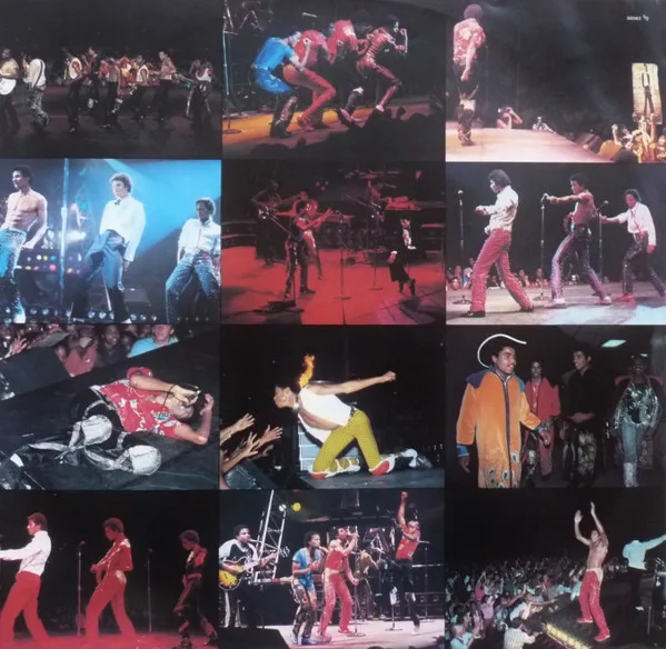 Album cover for Live by Jacksons, The