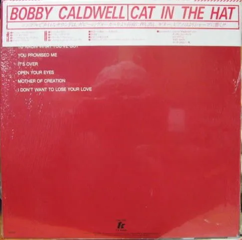 Album cover for Cat In The Hat = ロマンティック・キャット by Bobby Caldwell = Bobby Caldwell