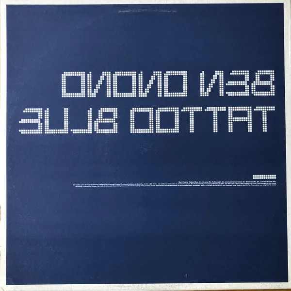 Album cover for Tattoo Blue by Ben Onono