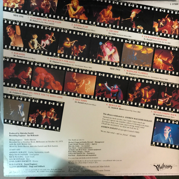 Stars (6) - 1157 , Rock, 1980 - Mushroom, Australia, Vinyl 1x LP, Album