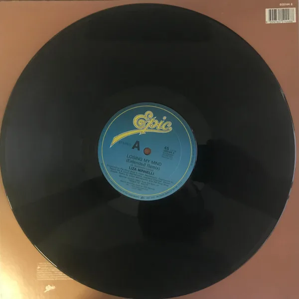 Album cover for Losing My Mind by Liza Minnelli