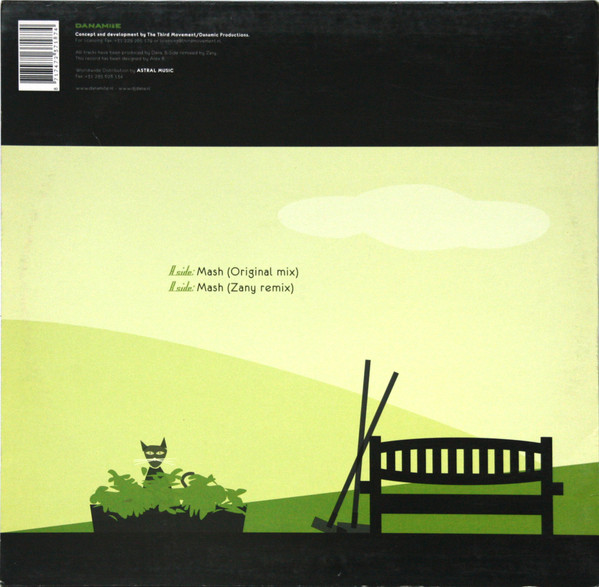 Dana - Mash, Electronic, Hardstyle, 2006 - Danamite, Netherlands, Vinyl 1x 12", 45 RPM