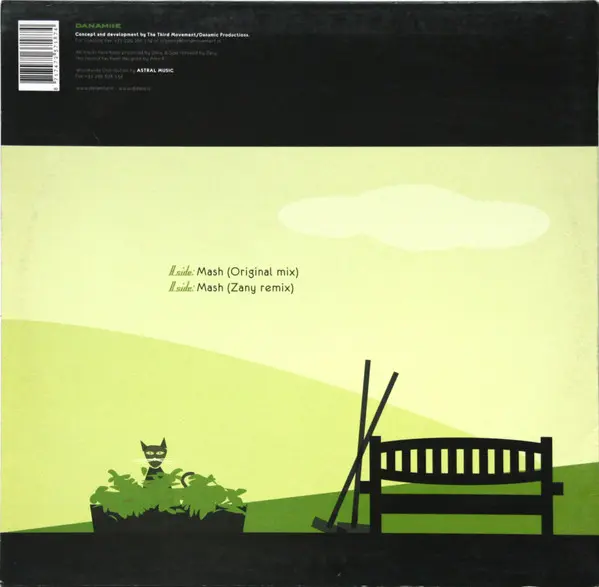 Dana - Mash, Electronic, Hardstyle, 2006 - Danamite, Netherlands, Vinyl 1x 12", 45 RPM