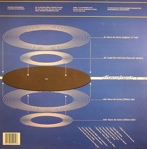 Album cover for Vasco Da Gama by Mr. Hermano