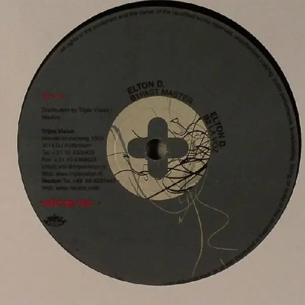 Elton D - Beats From Brazil, Electronic, Techno, Tribal, 2006 - Patterns, Netherlands, Vinyl 1x 12", 45 RPM, 33 ⅓ RPM