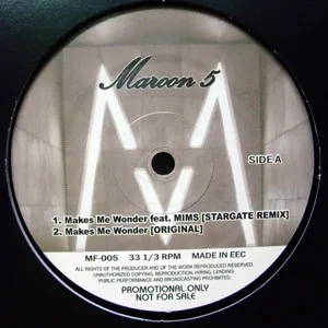 Album cover for Makes Me Wonder / Little Of Your Time by Maroon 5