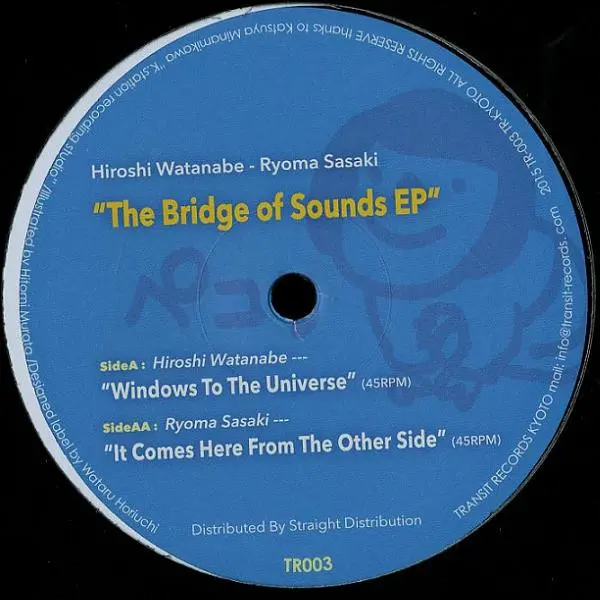 Hiroshi Watanabe - Ryoma Sasaki (2) - The Bridge Of Sounds EP, Electronic, House, Tech House, Techno, Tribal, 2015 - Transit 
