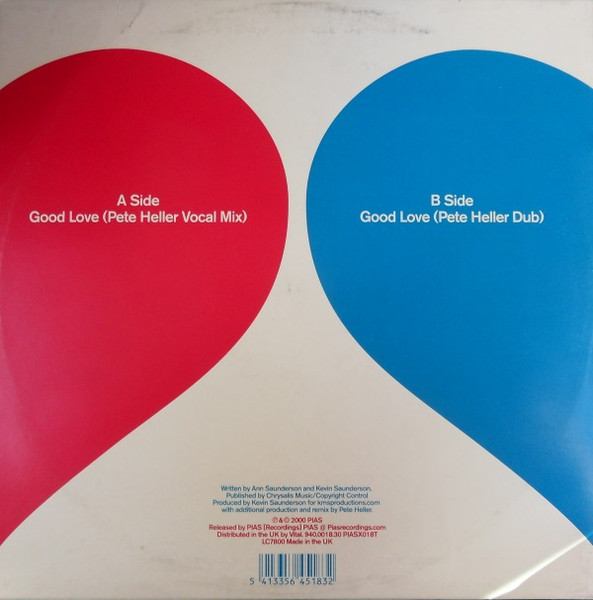 Album cover for Good Love (Pete Heller Mixes) by Inner City