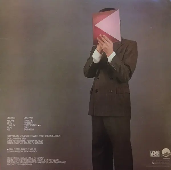 Gary Numan - The Pleasure Principle - 1979 - New Wave, Synth-pop - Atlantic, Beggars Banquet, WEA - Vinyl 1x LP, Album