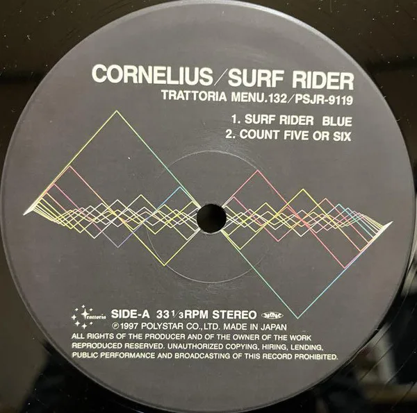 Album cover for Surf Rider by Cornelius