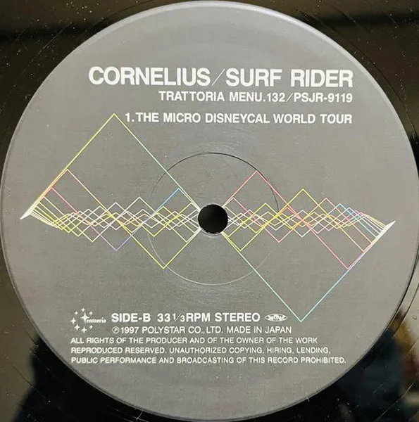 Album cover for Surf Rider by Cornelius