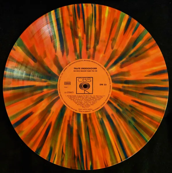 Album cover for That's Underground (The Rock Machine Turns You On) by Various