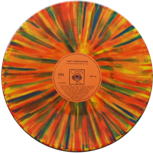 Album cover for That's Underground (The Rock Machine Turns You On) by Various