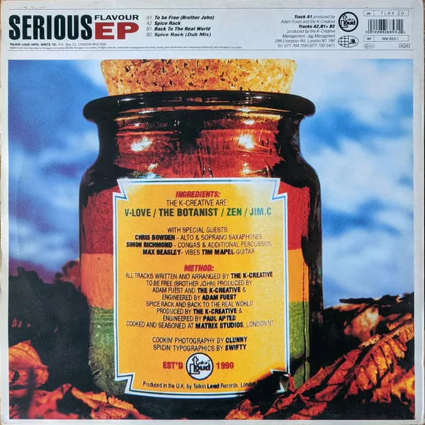 Album cover for Serious Flavour EP by K-Creative, The