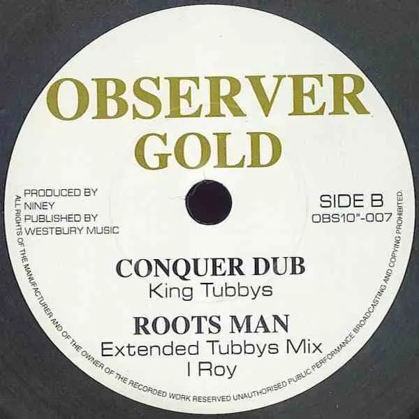 Various - African, Reggae, Dub, Roots Reggae, Observer Gold, UK, Vinyl 1x 10", 45 RPM