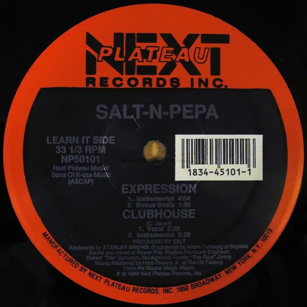 Album cover for Expression / Clubhouse by Salt 'N' Pepa