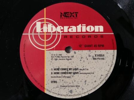 Sybil - Don't Make Me Over / Here Comes My Love, Electronic, Disco, Downtempo, Synth-pop, 1989 - Festival Records, Liberation