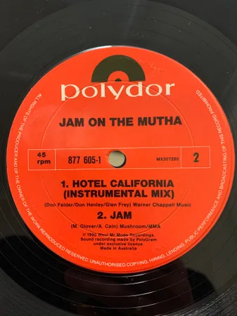 Album cover for Hotel California by Jam On The Mutha