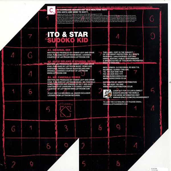 Album cover for Sudoko Kid by Ito (4) & Ophir Star