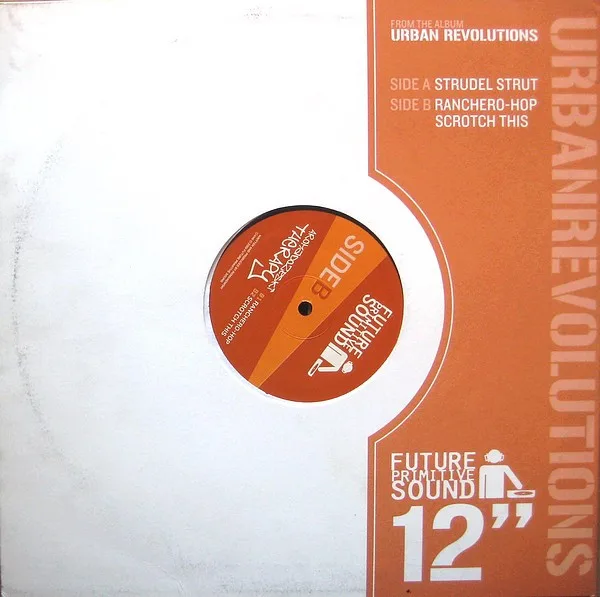 Album cover for Strudel Strut / Ranchero-Hop / Scrotch This by Aromadozeski Therapy