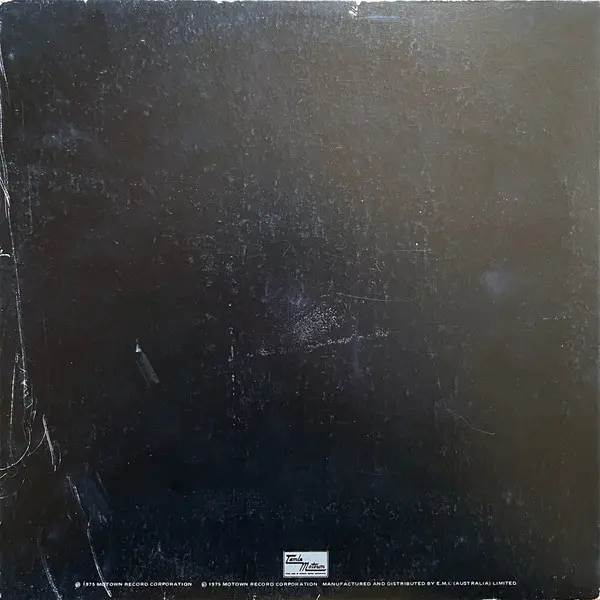 Temptations, The - A Song For You, Funk / Soul, Disco, Soul, 1975 - Tamla Motown, Australia, Vinyl 1x LP, Album Flip-Back + D