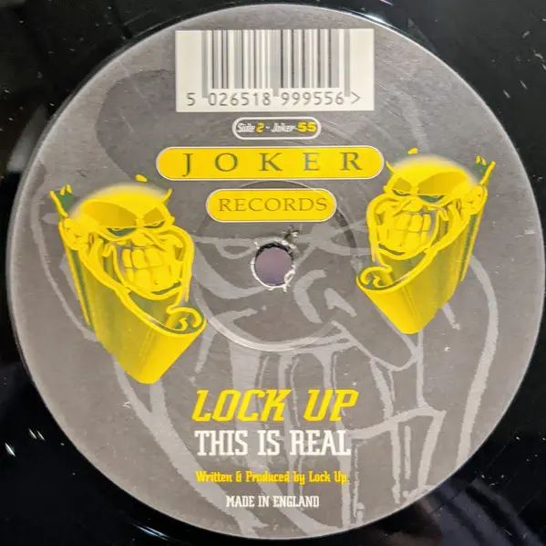 Lock Up - Terminator-X / This Is Real, Electronic, Drum n Bass, 1999 - Joker Records, UK, Vinyl 1x 12"