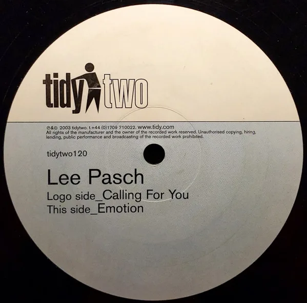 Album cover for Calling For You / Emotion by Lee Pasch