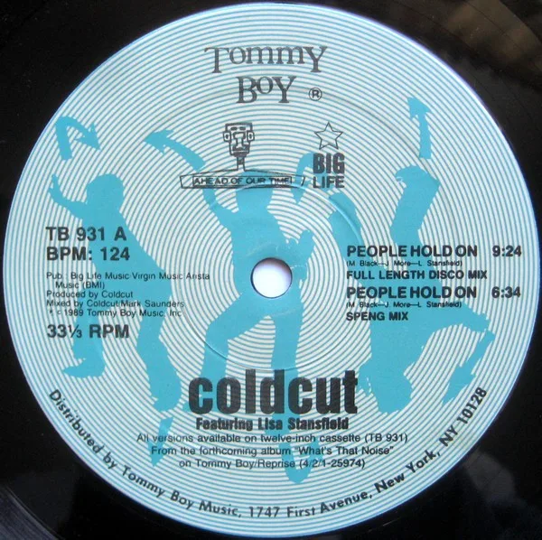 Album cover for People Hold On by Coldcut Featuring Lisa Stansfield