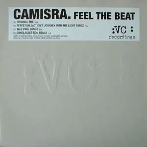 Camisra - Feel The Beat, Electronic, Hard House, House, Trance, 1998 - VC Recordings, Virgin, UK, Vinyl 2x 12", 45 RPM, Promo