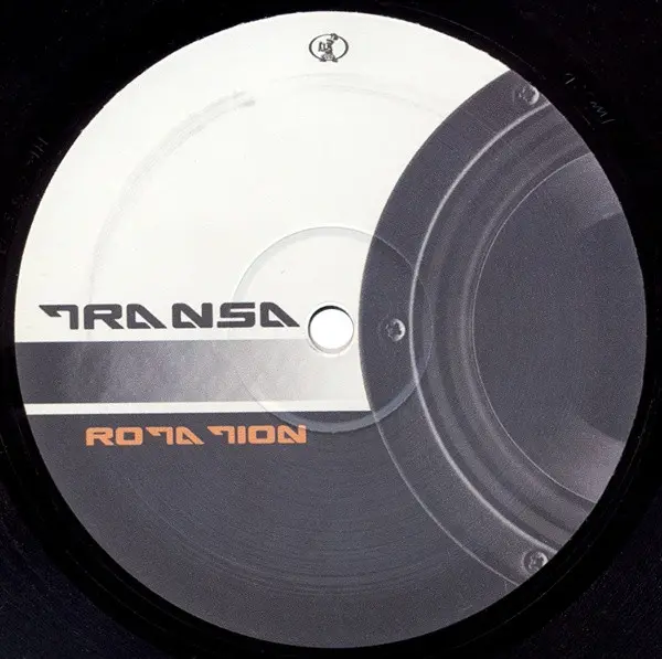 Transa - Rotation / Escada, Electronic, Progressive Trance, Trance, 2001 - Hook Recordings, UK, Vinyl 1x 12", 45 RPM