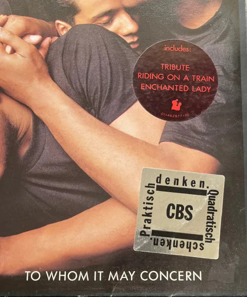 Album cover for To Whom It May Concern by Pasadenas, The