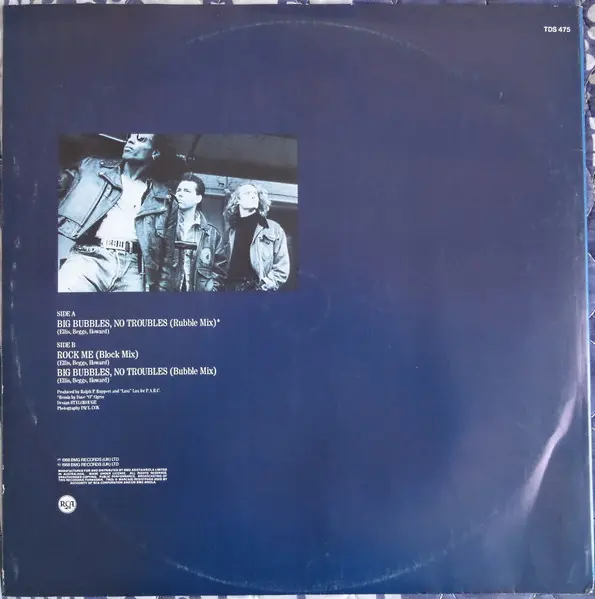 Album cover for Big Bubbles, No Troubles by Ellis, Beggs & Howard