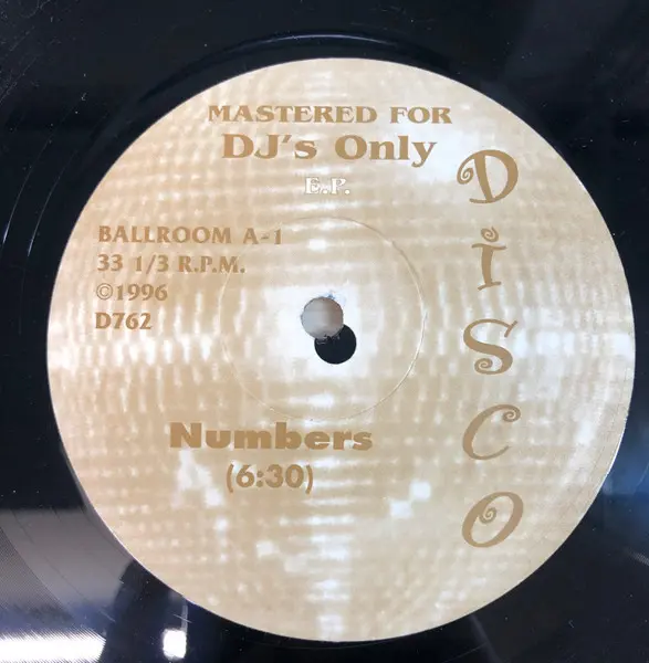 Numbers / Body Mechanic