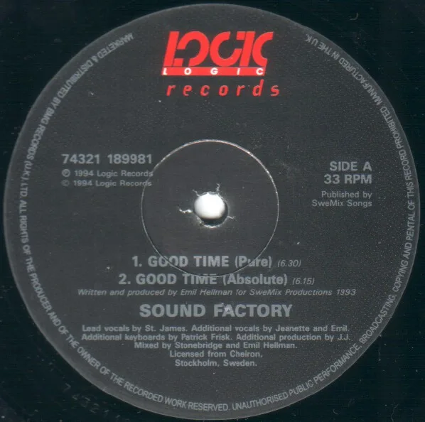 Album cover for Good Time by SoundFactory