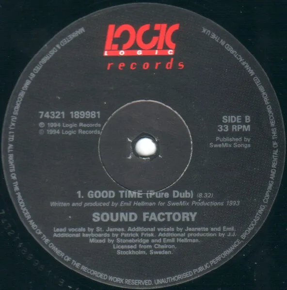Album cover for Good Time by SoundFactory