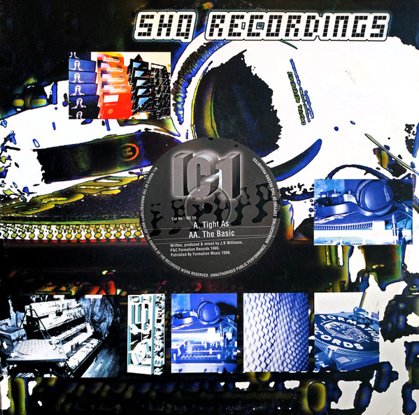 IC1 - Tight As / The Basic, Electronic, Drum n Bass, 1999 - 5HQ Recordings, UK, Vinyl 1x 12"