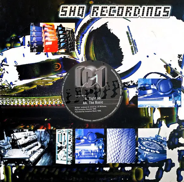 IC1 - Tight As / The Basic, Electronic, Drum n Bass, 1999 - 5HQ Recordings, UK, Vinyl 1x 12"