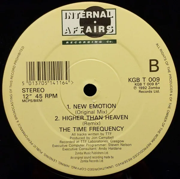 Album cover for EP by Time Frequency, The