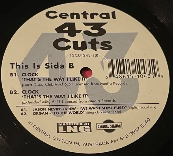 Album cover for Central Cuts 43 by Various