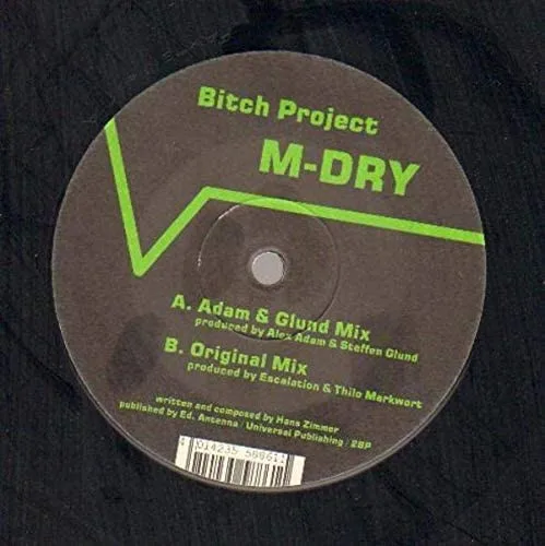 Album cover for M-Dry by Bitch Project