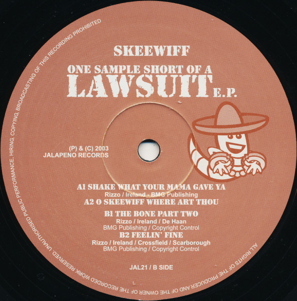 One Sample Short Of A Lawsuit E.P.